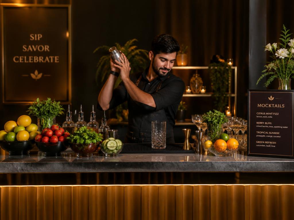 Mocktail Bartender Hire