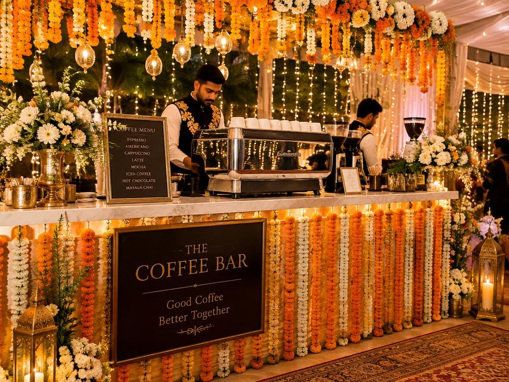 Wedding Coffee Bar